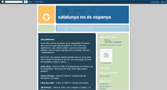Desktop Screenshot of catalunyapersempre.blogspot.com