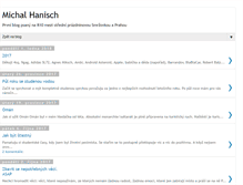 Tablet Screenshot of michalhanisch.blogspot.com