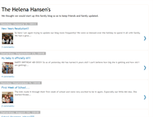 Tablet Screenshot of helenahansens.blogspot.com