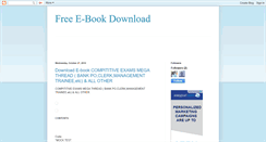 Desktop Screenshot of ebook-downloadforfree.blogspot.com