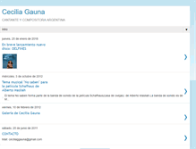 Tablet Screenshot of ceciliagauna.blogspot.com