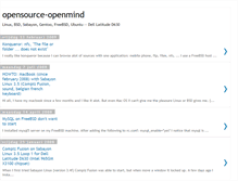 Tablet Screenshot of opensource-openmind.blogspot.com