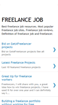 Mobile Screenshot of freelance-job.blogspot.com