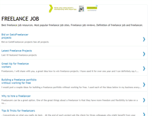 Tablet Screenshot of freelance-job.blogspot.com