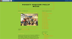 Desktop Screenshot of povertyrequiemweiss.blogspot.com