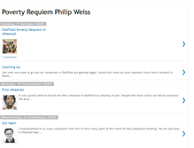 Tablet Screenshot of povertyrequiemweiss.blogspot.com