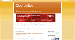 Desktop Screenshot of ciberdelitos.blogspot.com