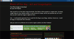 Desktop Screenshot of photooftheday-artandimagesbykim.blogspot.com
