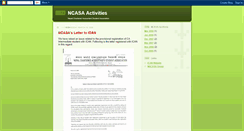 Desktop Screenshot of ncasa.blogspot.com
