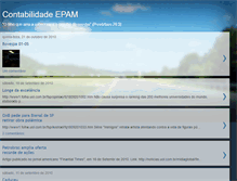 Tablet Screenshot of contabilidade-epam.blogspot.com