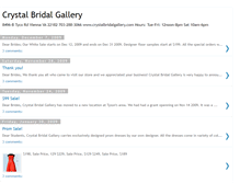 Tablet Screenshot of crystalbridalgallery.blogspot.com
