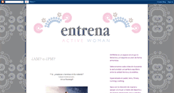 Desktop Screenshot of entrena-activewoman.blogspot.com