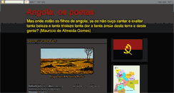 Desktop Screenshot of angolapoetas.blogspot.com