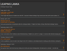 Tablet Screenshot of leapinglanka.blogspot.com