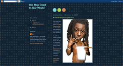 Desktop Screenshot of deadhiphop.blogspot.com