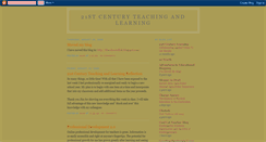 Desktop Screenshot of 21stcenturyteachingandlearning-alan.blogspot.com