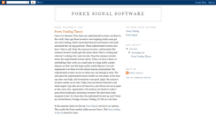 Desktop Screenshot of forex-signal-software.blogspot.com