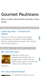 Mobile Screenshot of gourmetpaulistano.blogspot.com