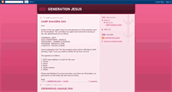 Desktop Screenshot of genjesus.blogspot.com