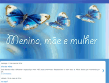 Tablet Screenshot of menina-mae-mulher.blogspot.com