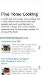 Mobile Screenshot of finehomecooking.blogspot.com