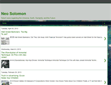 Tablet Screenshot of neosolomon.blogspot.com