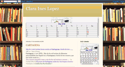 Desktop Screenshot of claraineslopez.blogspot.com