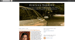 Desktop Screenshot of minivan-diaries.blogspot.com