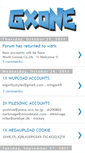 Mobile Screenshot of gxone1.blogspot.com