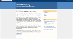 Desktop Screenshot of planet-directory.blogspot.com