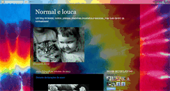 Desktop Screenshot of normalelouca.blogspot.com