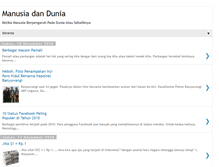 Tablet Screenshot of manusia-dandunia.blogspot.com