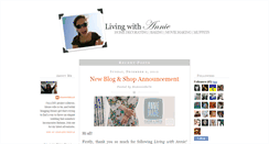 Desktop Screenshot of livingwithannie.blogspot.com