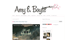 Desktop Screenshot of amyboyte.blogspot.com