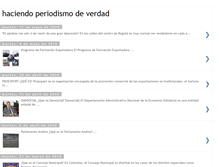 Tablet Screenshot of haciendoperiodismodeverdad.blogspot.com