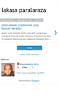 Mobile Screenshot of lakasaparalaraza.blogspot.com