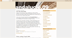 Desktop Screenshot of andalucie09.blogspot.com