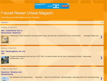 Tablet Screenshot of freizeitmagazin.blogspot.com