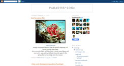 Desktop Screenshot of paradise-log2.blogspot.com