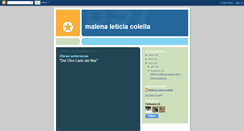 Desktop Screenshot of malecolella.blogspot.com