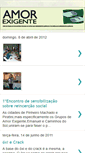 Mobile Screenshot of amorexigentepm.blogspot.com