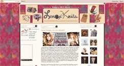 Desktop Screenshot of lenoxknits.blogspot.com