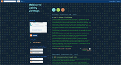 Desktop Screenshot of melbournegalleryviewings.blogspot.com
