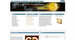 Desktop Screenshot of dark-light-template.blogspot.com