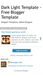 Mobile Screenshot of dark-light-template.blogspot.com