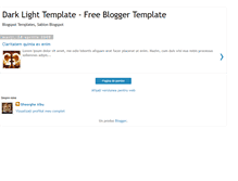 Tablet Screenshot of dark-light-template.blogspot.com