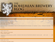 Tablet Screenshot of bohemianbrewery.blogspot.com