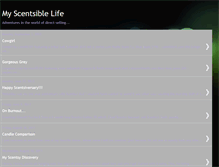 Tablet Screenshot of myscentsiblelife.blogspot.com