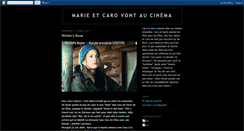 Desktop Screenshot of marietcarovontaucinema.blogspot.com