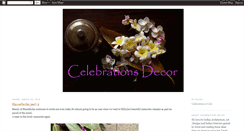 Desktop Screenshot of celebrationsdecor.blogspot.com